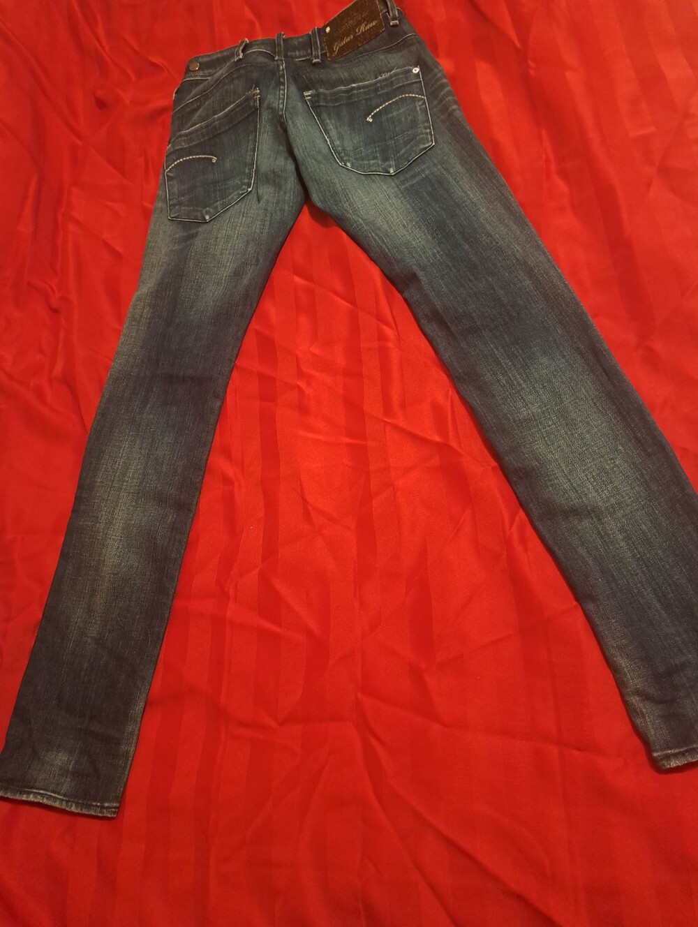 G-Star  Women Slim Jeans in Blue Denim